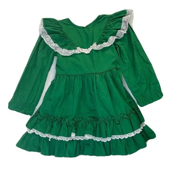 Sears | Dresses | Vintage Sears Winnie The Pooh Kids Lace Trim Prairie  Primitive Dress Usa | Poshmark